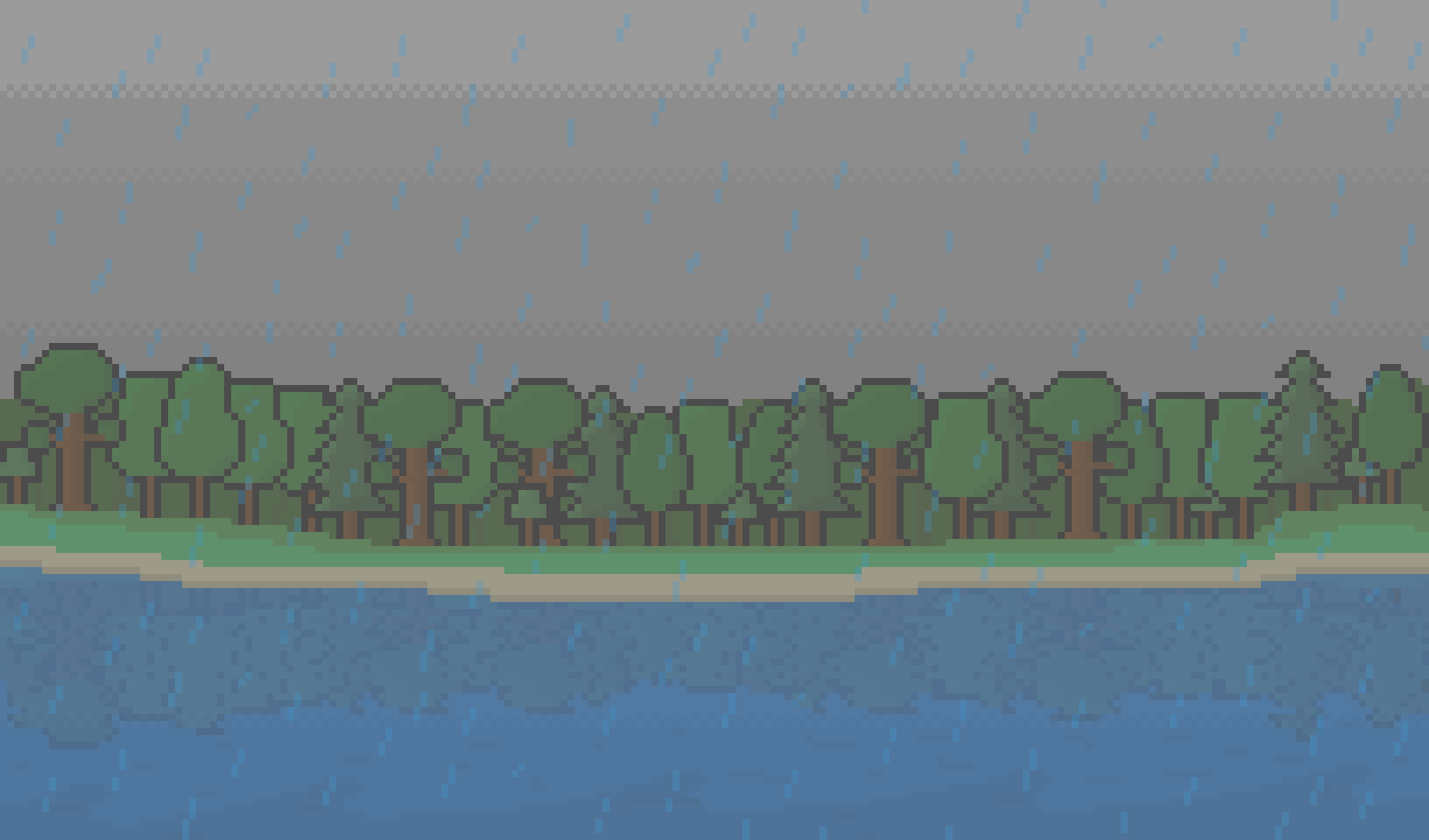 Pixelate Legacy Spring Rain horizontal